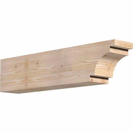 Ekena Millwork Mediterranean Rough Sawn Rafter Tail, Douglas Fir, 6"W x 8"H x 36"L RFT06X08X36MED00RDF